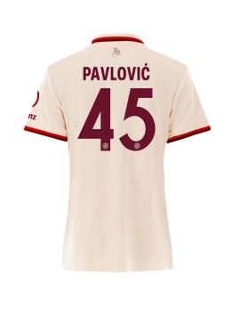 Bayern Munich Aleksandar Pavlovic #45 Replika Tredje Kläder Dam 2024-25 Kortärmad